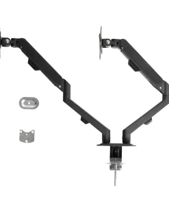 Supporto per 2 monitor MARM Nero