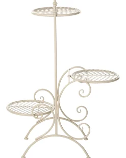 Supporto per vasi ASAGAO Metallo 26 cm Beige