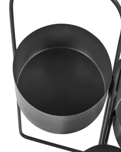 Supporto per vasi COLUTENA Metallo 56 cm Nero