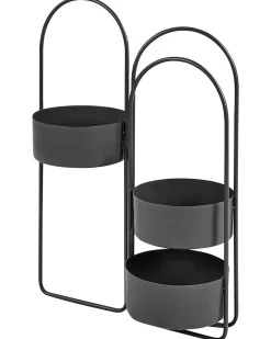 Supporto per vasi COLUTENA Metallo 56 cm Nero