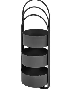 Supporto per vasi COLUTENA Metallo 56 cm Nero