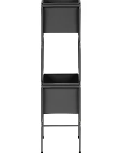 Supporto per vasi COTINUS Metallo 20 cm Nero