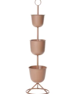 Supporto per vasi RENGE Metallo 28 cm Marrone