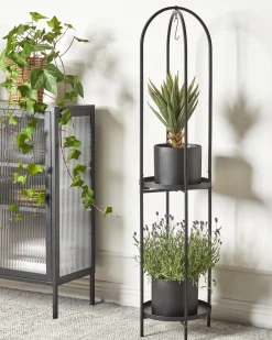 Supporto per vasi TAMARIX Metallo 35 cm Nero