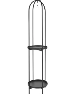 Supporto per vasi TAMARIX Metallo 35 cm Nero