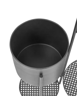 Supporto per vasi ULMUS Metallo 58 cm Nero