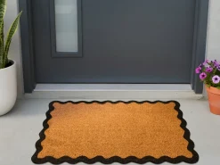 Tappetino da Ingresso PINATUBO Naturale 60 x 90 cm Fibra di Cocco