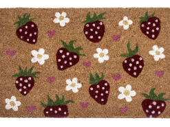 Tappetino da Ingresso SHAININ Multicolore 50 x 80 cm Fibra di Cocco