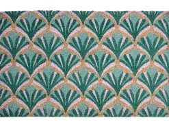 Tappetino da Ingresso TATALIK Verde 50 x 80 cm Fibra di Cocco