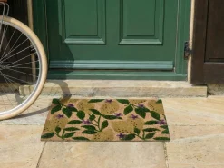 Tappetino da Ingresso TAZLINA Multicolore 50 x 80 cm Limone Fibra di Cocco