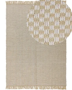 Tappeto ADABAG Beige 140 x 200 cm Iuta