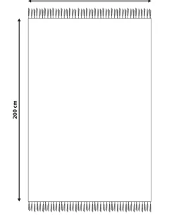 Tappeto ADABAG Beige 140 x 200 cm Iuta