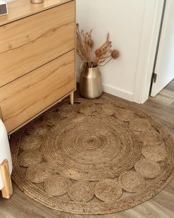 Tappeto AHLAT Beige ø 120 cm Iuta