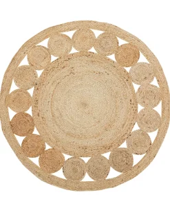 Tappeto AHLAT Beige ø 120 cm Iuta