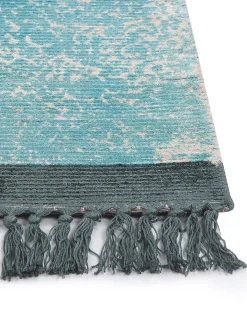 Tappeto AKARSU Blu 160 x 230 cm Viscosa