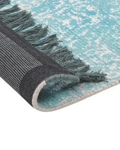 Tappeto AKARSU Blu 160 x 230 cm Viscosa