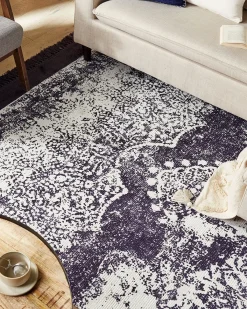 Tappeto AKARSU Viola 160 x 230 cm Viscosa