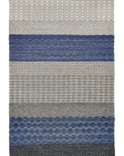 Tappeto AKKAYA Blu 160 x 220 cm Lana