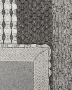 Tappeto AKKAYA Grigio 160 x 220 cm Lana