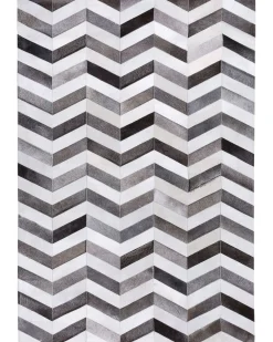 Tappeto AKSAZ Multicolore 140 x 200 cm Pelle naturale