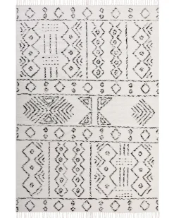 Tappeto ALKENT Bianco 160 x 230 cm Lana