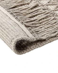 Tappeto ALUCRA Beige sabbia 160 x 230 cm Lana