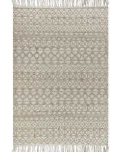 Tappeto ALUCRA Beige sabbia 160 x 230 cm Lana