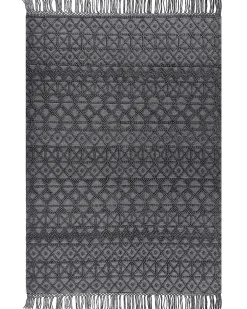 Tappeto ALUCRA Nero 200 x 300 cm Lana