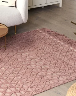 Tappeto ALUCRA Rosa 160 x 230 cm Lana
