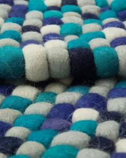 Tappeto AMDO Blu marino 160 x 230 cm Lana