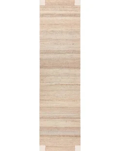 Tappeto AMRAVATI Beige chiaro 80 x 300 cm Iuta
