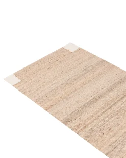 Tappeto AMRAVATI Beige chiaro 80 x 300 cm Iuta