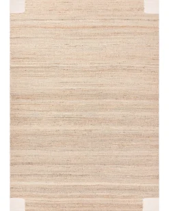 Tappeto AMRAVATI Beige chiaro 160 x 230 cm Iuta