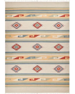 Tappeto APARAN Beige 200 x 300 cm Cotone Kilim