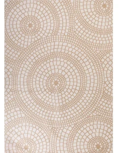Tappeto ARIBA Bianco Beige 160 x 230 cm Iuta