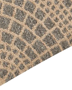Tappeto ARIBA Grigio Beige 160 x 230 cm Iuta