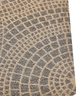 Tappeto ARIBA Grigio Beige 160 x 230 cm Iuta