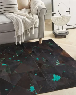 Tappeto ATALAN Marrone 160 x 230 cm Pelle naturale