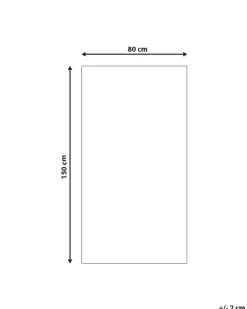 Tappeto ATIKE Rosa 80 x 150 cm Viscosa
