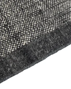 Tappeto ATLANTI Nero 160 x 230 cm Lana