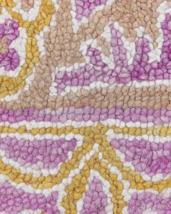 Tappeto AVANOS Rosa 200 x 200 cm Lana