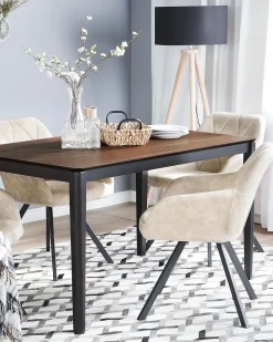 Tappeto AYDIN Grigio 160 x 230 cm Pelle naturale