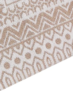Tappeto BAGLAR Bianco 160 x 230 cm Iuta