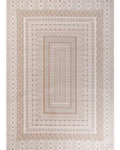 Tappeto BAGLAR Bianco 160 x 230 cm Iuta