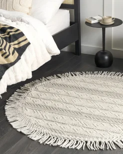 Tappeto BALTALAR Beige ø 140 cm Lana