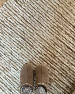 Tappeto BARKHAN Beige 300 x 400 cm Cotone