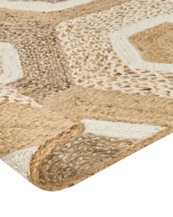 Tappeto BASOREN Beige 80 x 300 cm Iuta