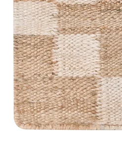 Tappeto BEED Beige chiaro 160 x 230 cm Iuta