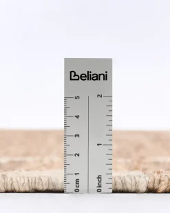 Tappeto BEED Beige chiaro 160 x 230 cm Iuta