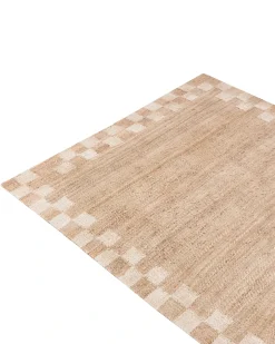 Tappeto BEED Beige chiaro 160 x 230 cm Iuta